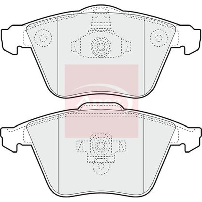 Apec Front Brake Pad Set PAD1420