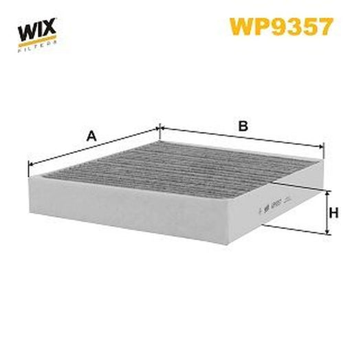 WIX Cabin Air Filter (Pollen Filter) WP9357
