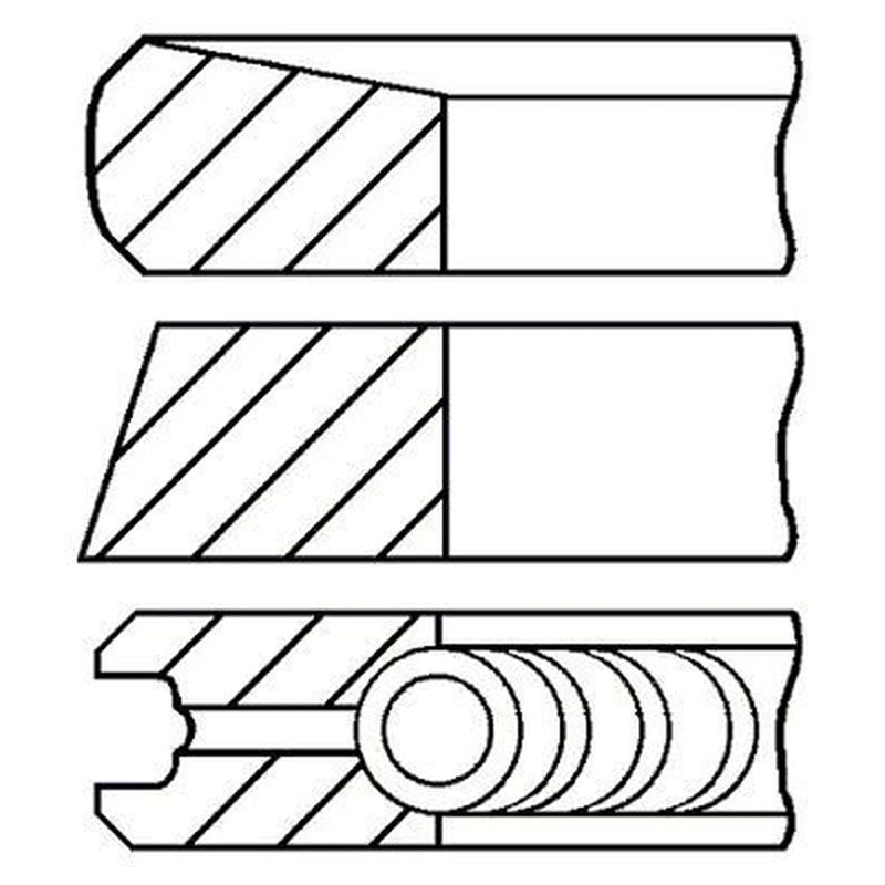 FAI Piston Ring Kit (1CYL) PR20-000 12033-4U400 PR20-000