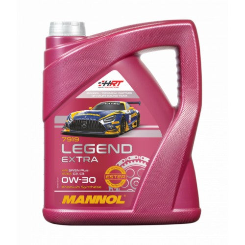 5L MANNOL 0w30 Fully Synthetic Engine Oil C2/C3 WSS-M2C950-A LL12FE, MB229.51
