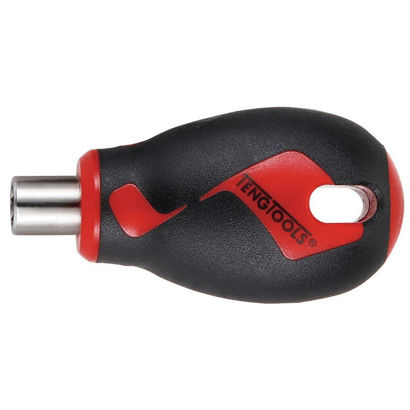 Teng Tools Bit Driver 1/4" Stubby with Magnetic Chuck