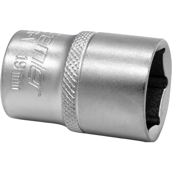 Sealey 1/2"Dr Socket 19mm (Micro Satin Finish)