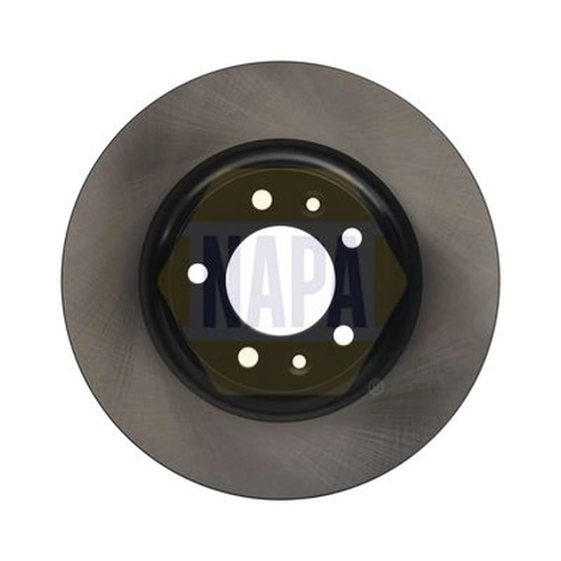 NAPA 2 x Solid Rear Brake Discs NBD5327