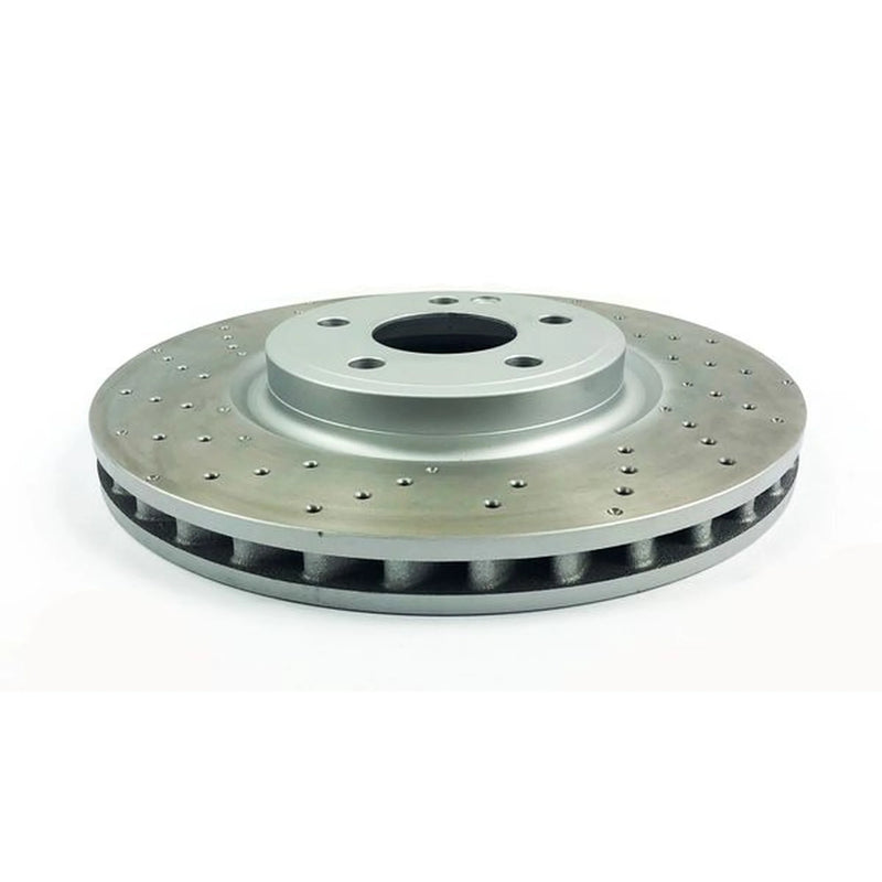 Juratek 2 x Perforated/Vented Front Brake Discs MER334