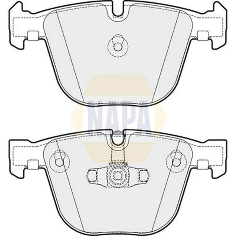 NAPA Rear Brake Pad Set NBP1767