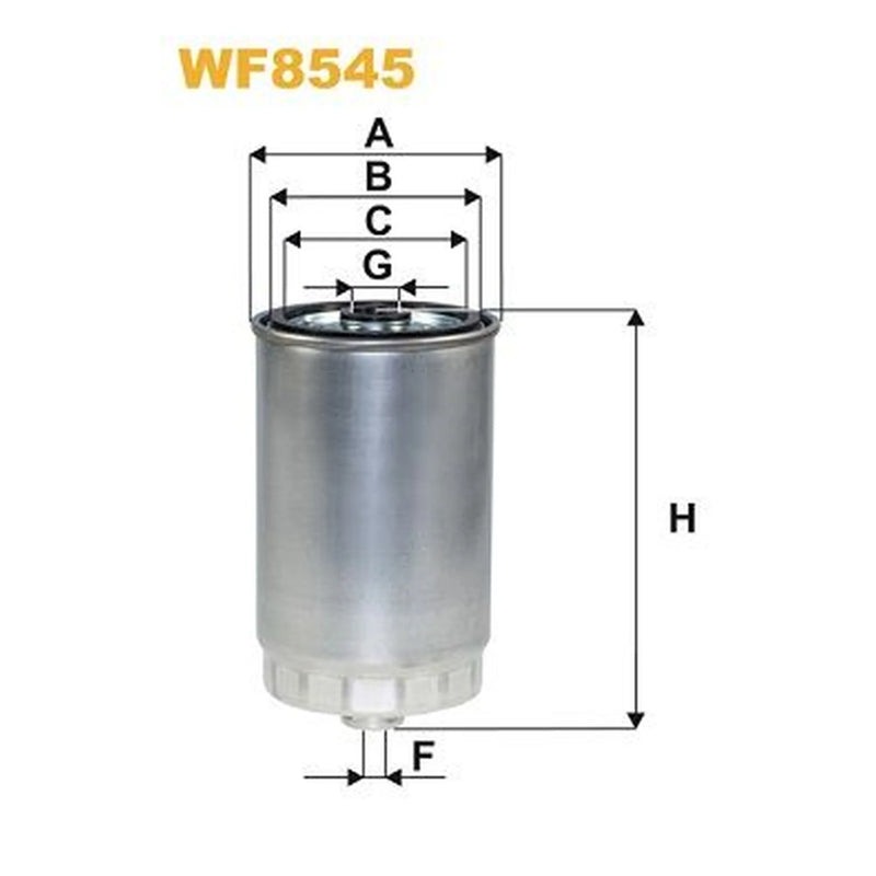 WIX Fuel Filter Element WF8545