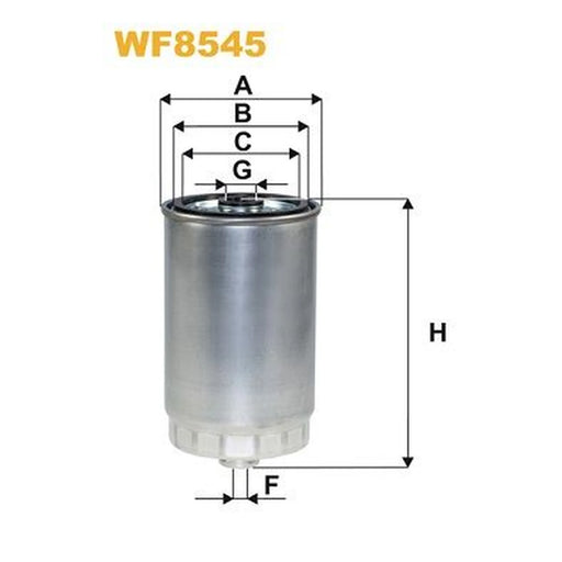 WIX Fuel Filter Element WF8545