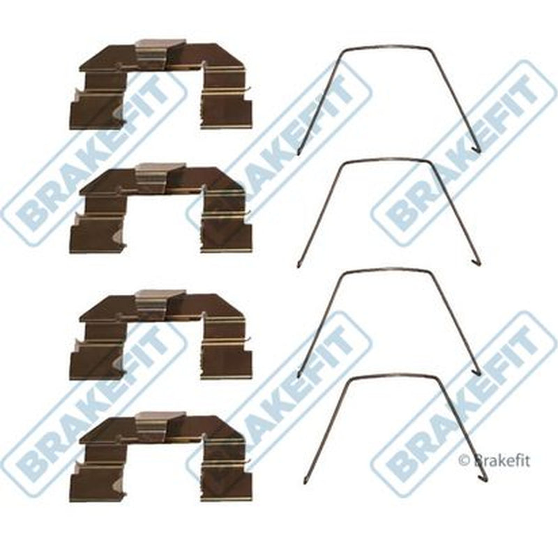 Apec Brake Pad Accessory Fitting Kit Front BKT1301