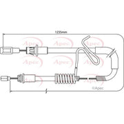 Apec Handbrake Cable Right Rear CAB1192