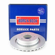 Borg & Beck 2 x Vented Front Brake Discs BBD6033S