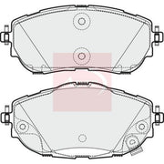 Apec Front Brake Pad Set PAD1973