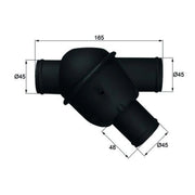 Mahle Thermostat,Coolant TH 19 79