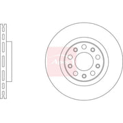Apec 2 x Vented Rear Brake Discs DSK3339