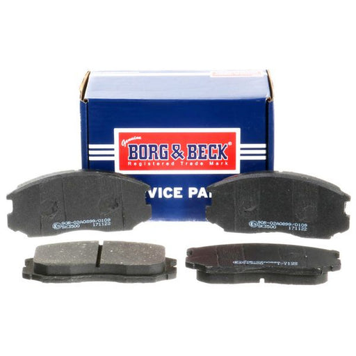 Borg & Beck 4 x Front Brake Pad Set BBP1521