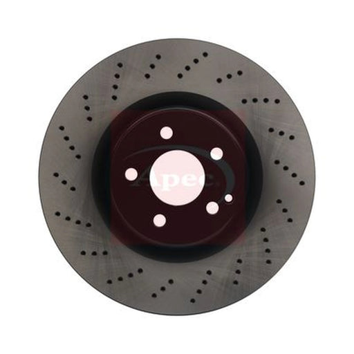 Apec 2 x Perforated/Vented Front Brake Discs DSK3213