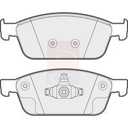 Apec Front Brake Pad Set PD3371