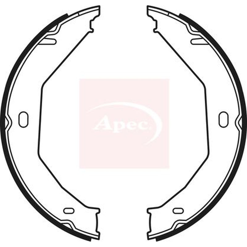 Apec Parking Brake Shoe Set SHU757