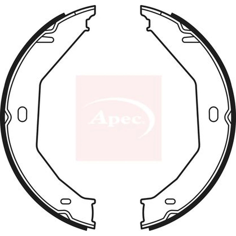 Apec Parking Brake Shoe Set SHU757