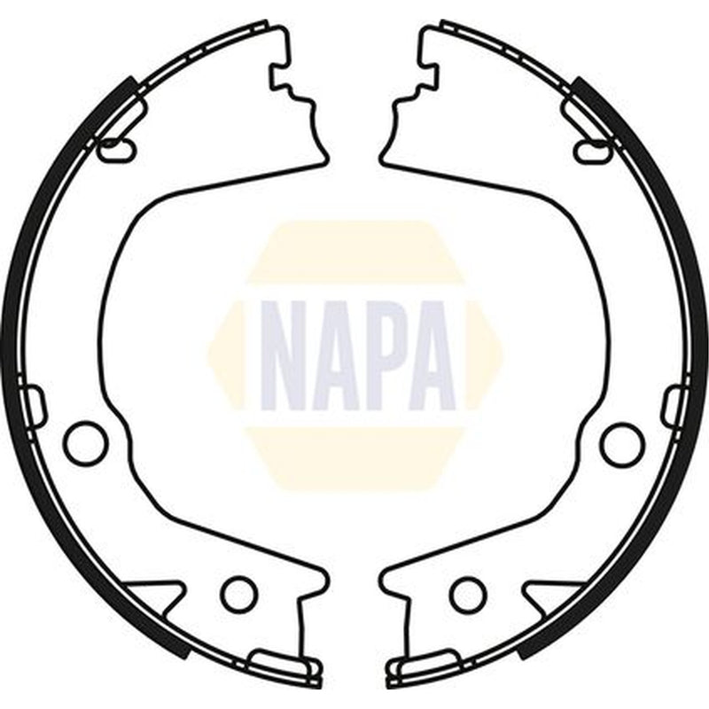 NAPA Parking Brake Shoe Set NBS5059