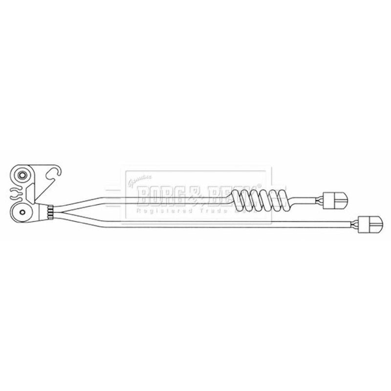 Borg & Beck Brake Pad Wear Sensor Front BWL33077