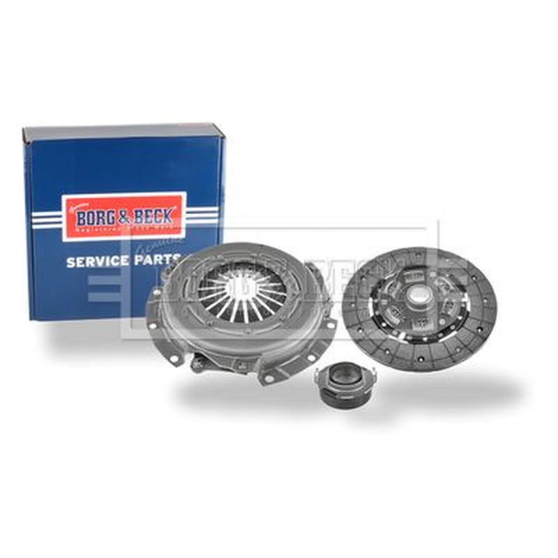 Borg & Beck Clutch Kit Set 3pc 200mm HK2186