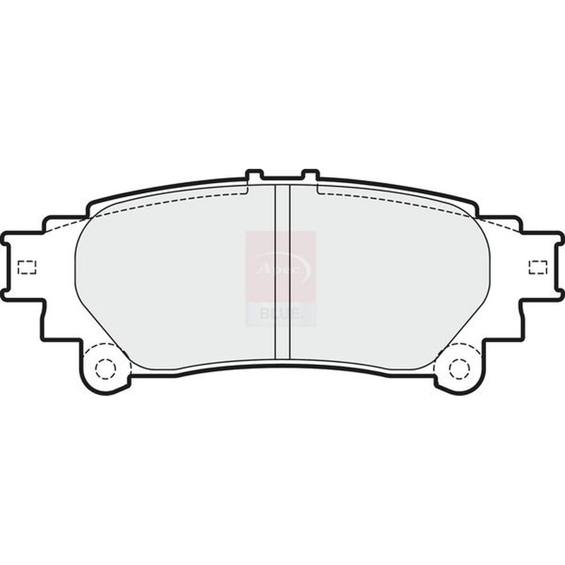 Apec Rear Brake Pad Set PD4272