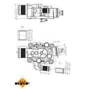 NRF Thermostat,Coolant 725081