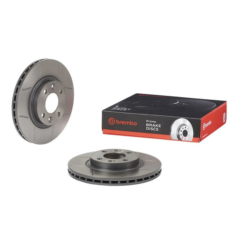 Brembo 2 x Slotted Front Brake Discs 09.C285.75