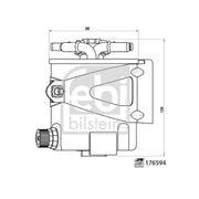 Febi Fuel Filter Element 176594