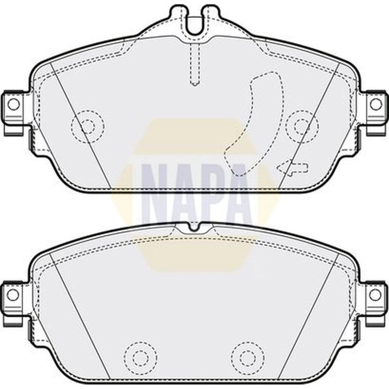NAPA Front Brake Pad Set NBP1518