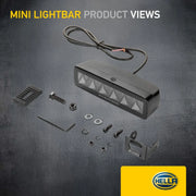 Hella Led Mini Lightbar 6.2Inch Spot 1FB 1FB 358 176-211 SP1068197 1FB 358