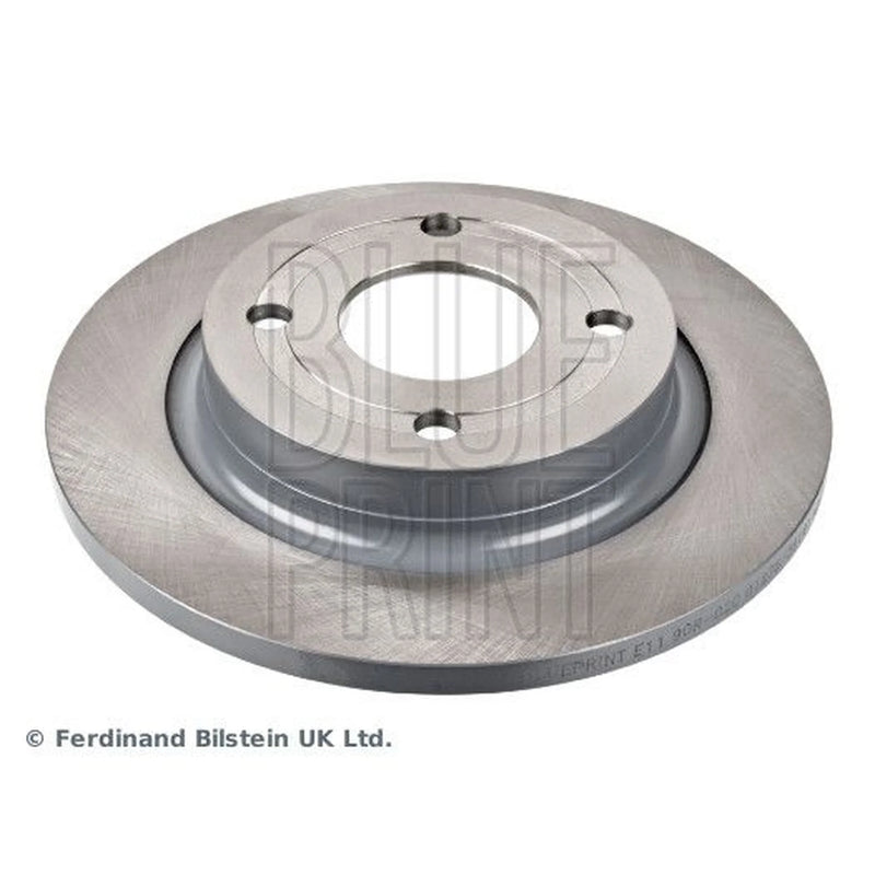 Blue Print 2 x Solid Rear Brake Discs ADF124364