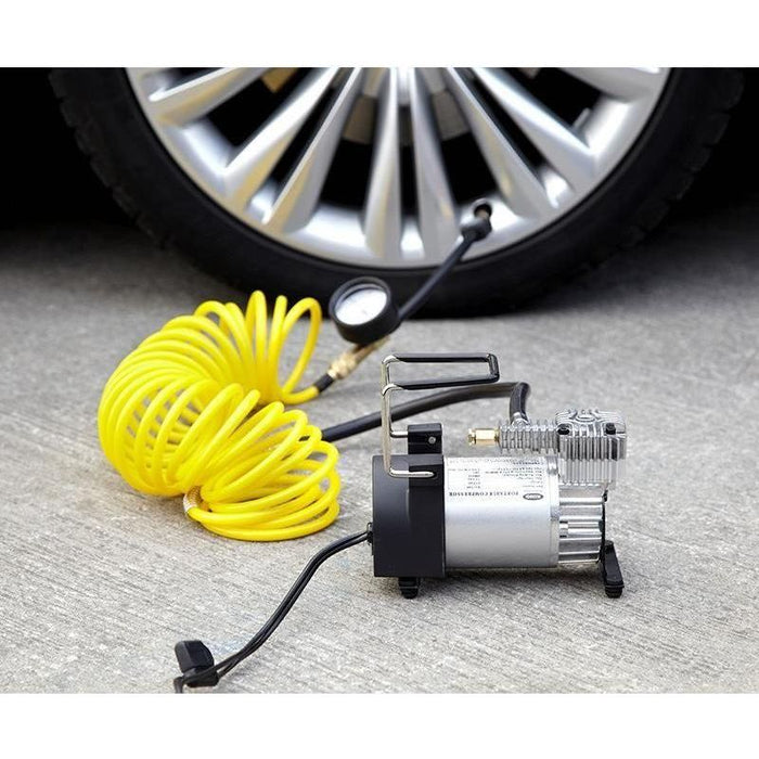 Ring RAC900 Heavy Duty Tyre Inflator, Air Compressor with 7m extendable airline Ring  - Town Parts