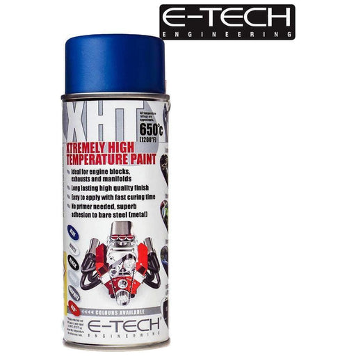 Blue E-Tech 400ml Extremely High Temperature Paint Xht VHT Exhaust E-Tech  - Town Parts