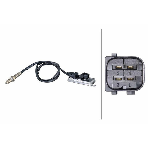 Hella NOx Nitrogen Oxide Sensor Exhaust Pin 6PN 358 186-511