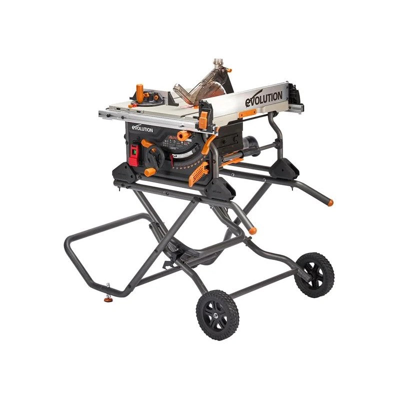 Evolution R255TBL Portable Table Saw with Stand 240V 1650W - 119-0006