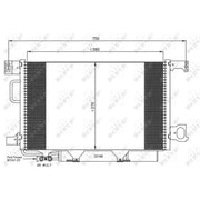 NRF Air Conditioning Condenser 35623