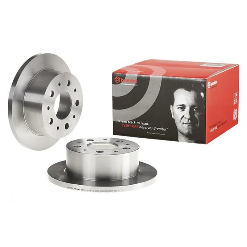 Brembo 2 x Solid Rear Brake Discs 08.8094.40