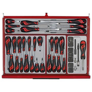 Teng Tools Mobile Tool Kit 1034 Pieces Red TKS26R1034T