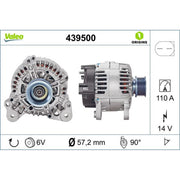 Valeo Car Alternator 12V 439500