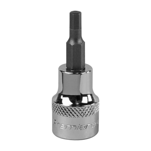 Sealey Hex Socket Bit 4mm 3/8"Sq Drive SBH007 Sealey  - Town Parts