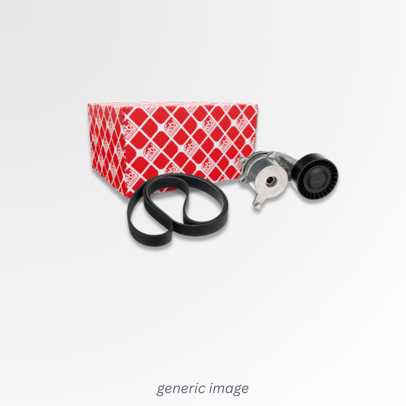Febi V-Ribbed Belt Set fits Renault Logan/Stepway II 2014 on 1.6