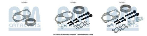 BM Catalysts FK70221C Exhaust Pipe Mounting Kit Fits Opel Vectra Vauxhall Vectra BM - Town Parts