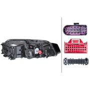 Hella Headlight Headlamp LED Left 1EX 011 496-411