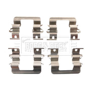 Borg & Beck Brake Pad Accessory Fitting Kit Front BBK1537