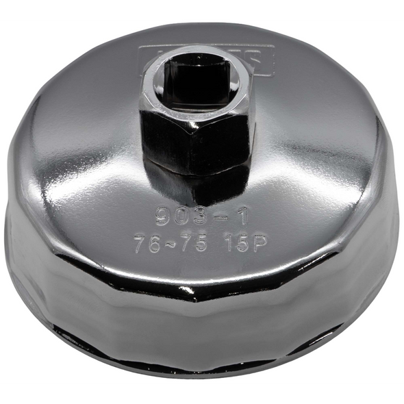 Sealey Oil Filter Cap Wrench 75-76mm/15F (903-1)
