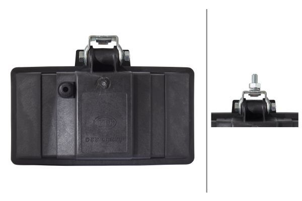 Hella High Beam Headlight Right 1FE 006 300-001 879156
