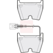 Apec Front Brake Pad Set PAD2121