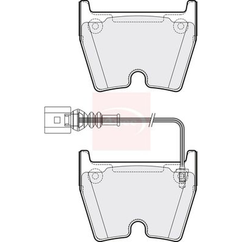 Apec Front Brake Pad Set PAD2121