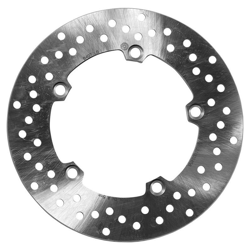 Brembo 2 x Rigid Rear Brake Disc Brake Discs 68B407L0